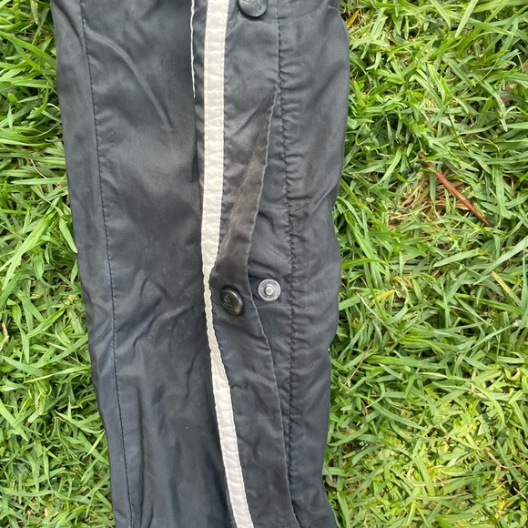 GRAILS VINTAGE 90s ADIDAS BREAK AWAY TEAR AWAY WARM UP PANTS YOUTH XL - Picture 10 of 11